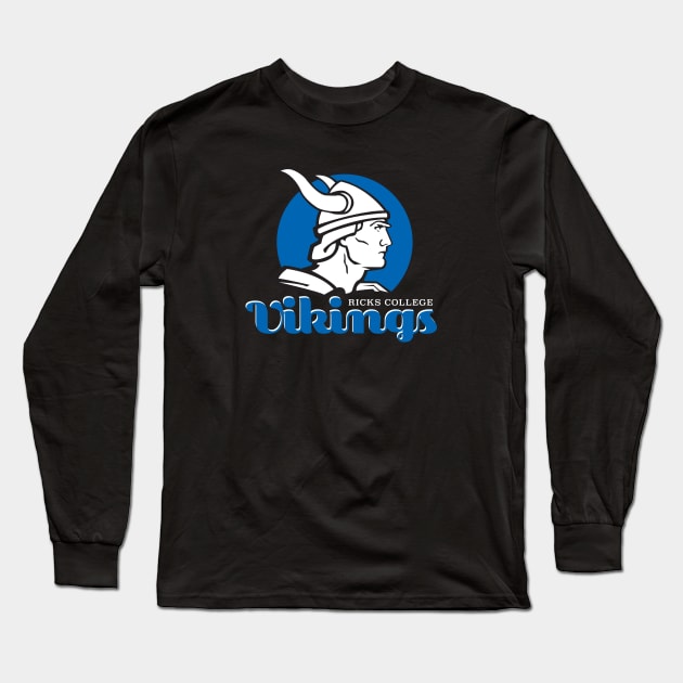 Ricks College Vikings Long Sleeve T-Shirt by dirtysouth